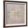 Vétheuil, soleil couchant-Claude Monet-Framed Giclee Print