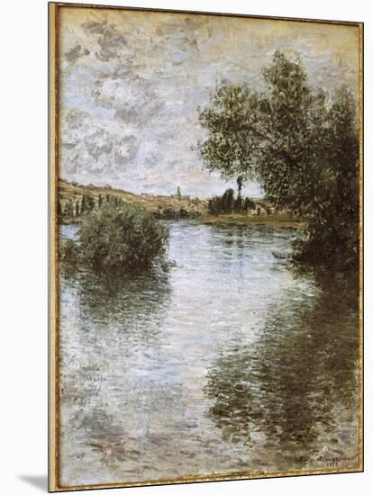 Vétheuil-Claude Monet-Mounted Art Print