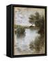 Vétheuil-Claude Monet-Framed Stretched Canvas