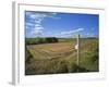 Vew from the High Peak Trail Cycleway and Footpath Along Disused Railway Line, Peak District Nation-David Hughes-Framed Photographic Print