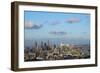 Vew of London Skyline and River Thames from Top of Centre Point Tower across to the Shard-Alex Treadway-Framed Photographic Print