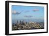 Vew of London Skyline and River Thames from Top of Centre Point Tower across to the Shard-Alex Treadway-Framed Photographic Print