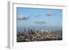 Vew of London Skyline and River Thames from Top of Centre Point Tower across to the Shard-Alex Treadway-Framed Photographic Print