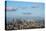 Vew of London Skyline and River Thames from Top of Centre Point Tower across to the Shard-Alex Treadway-Stretched Canvas