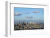 Vew of London Skyline and River Thames from Top of Centre Point Tower across to the Shard-Alex Treadway-Framed Photographic Print