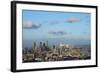 Vew of London Skyline and River Thames from Top of Centre Point Tower across to the Shard-Alex Treadway-Framed Photographic Print