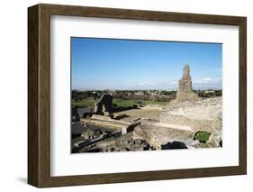 Vew of Rome from the Quintili's Villa Built in the 2nd Century Bc, Rome, Lazio, Italy, Europe-Oliviero Olivieri-Framed Photographic Print