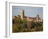 Vezelay Abbey, UNESCO World Heritage Site, from Southwest, Vezelay, Burgundy, France, Europe-Nick Servian-Framed Photographic Print