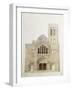 Vezelay, église, façade avant restauration-Eugène Viollet-le-Duc-Framed Giclee Print