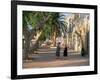 Via Cavour, Street Facing the Harbour, Carloforte, Southwest Area, Island of Sardinia, Italy-Duncan Maxwell-Framed Photographic Print