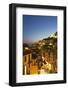 Via Colombo at Dusk in Riomaggiore-Mark Sunderland-Framed Photographic Print