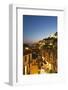 Via Colombo at Dusk in Riomaggiore-Mark Sunderland-Framed Photographic Print