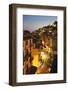 Via Colombo at Dusk-Mark Sunderland-Framed Photographic Print