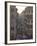 Via Condotti from the Spanish Steps, Rome, Lazio, Italy, Europe-Michael Newton-Framed Photographic Print