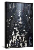 Via Condotti Shopping Street, Rome, Lazio, Italy-Stuart Black-Framed Photographic Print