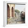 Via Decumanus, Ostia Antica, Port of Rome, Italy, c2nd-3rd century, (c20th century)-CM Dixon-Framed Photographic Print