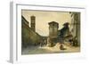 Via Dei Penitenzieri in Rome-Ettore Roesler Franz-Framed Giclee Print