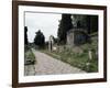 Via Dei Sepolchri, Pompeii, Unesco World Heritage Site, Campania, Italy-Christina Gascoigne-Framed Photographic Print