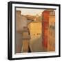 Via Del Lavatore-Antonio Donghi-Framed Giclee Print