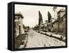 Via Delle Tombe, Pompeii, Italy, C1900s-null-Framed Stretched Canvas
