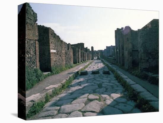 Via Di Nola, Pompeii, Campania, Italy-Christina Gascoigne-Stretched Canvas