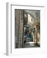 Via Dolorosa, Old City, Unesco World Heritage Site, Jerusalem, Israel, Middle East-Jack Jackson-Framed Photographic Print