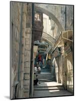 Via Dolorosa, Old City, Unesco World Heritage Site, Jerusalem, Israel, Middle East-Jack Jackson-Mounted Photographic Print