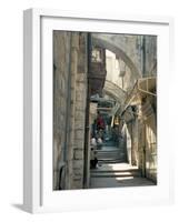 Via Dolorosa, Old City, Unesco World Heritage Site, Jerusalem, Israel, Middle East-Jack Jackson-Framed Photographic Print