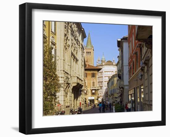 Via Melloni, Parma, Emilia Romagna, Italy, Europe-Tondini Nico-Framed Photographic Print