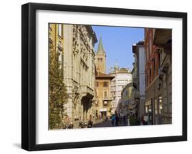 Via Melloni, Parma, Emilia Romagna, Italy, Europe-Tondini Nico-Framed Photographic Print