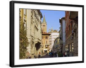 Via Melloni, Parma, Emilia Romagna, Italy, Europe-Tondini Nico-Framed Photographic Print