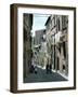 Via San Caterino, off Costa San Antonio, in Oca District of Siena, Tuscany, Italy-Richard Ashworth-Framed Photographic Print