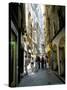 Via San Luca, in Old City of Genoa (Genova), Liguria, Italy-Richard Ashworth-Stretched Canvas