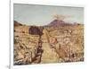 Via Stabia - Pompeii-Alberto Pisa-Framed Art Print