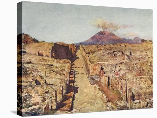 Via Stabia - Pompeii-Alberto Pisa-Stretched Canvas