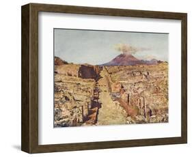 Via Stabia - Pompeii-Alberto Pisa-Framed Art Print