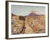 Via Stabia - Pompeii-Alberto Pisa-Framed Art Print