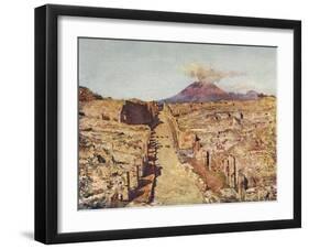 Via Stabia - Pompeii-Alberto Pisa-Framed Art Print