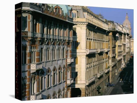 Via XX Setembre, Genoa (Genova), Liguria, Italy-Bruno Morandi-Stretched Canvas