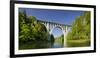 Viaduct About the Orbe, Vallorbe, Vaud, Switzerland-Rainer Mirau-Framed Photographic Print
