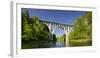 Viaduct About the Orbe, Vallorbe, Vaud, Switzerland-Rainer Mirau-Framed Photographic Print