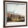 Viaduct across the Sankey Valley, 1831 (Colour Aquatints, Partly Hand-Coloured)-Thomas Talbot Bury-Framed Giclee Print