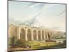 Viaduct across the Sankey Valley, Plate 'Liverpool and Manchester Railway', engraved by Henry Pyall-Thomas Talbot Bury-Mounted Giclee Print