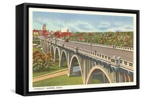 Viaduct, Akron, Ohio-null-Framed Stretched Canvas