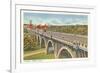 Viaduct, Akron, Ohio-null-Framed Premium Giclee Print