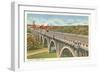 Viaduct, Akron, Ohio-null-Framed Art Print