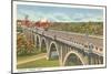 Viaduct, Akron, Ohio-null-Mounted Art Print