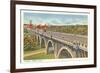 Viaduct, Akron, Ohio-null-Framed Art Print