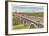 Viaduct, Akron, Ohio-null-Framed Art Print