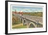 Viaduct, Akron, Ohio-null-Framed Art Print